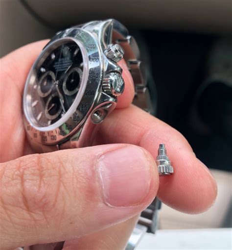 rolex hands falling off daytona|Daytona pusher fallen off again! .